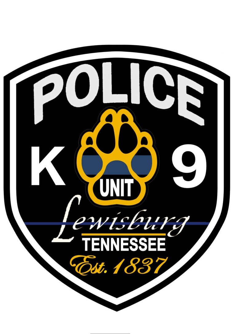 Lewisburg PD K9 Patch