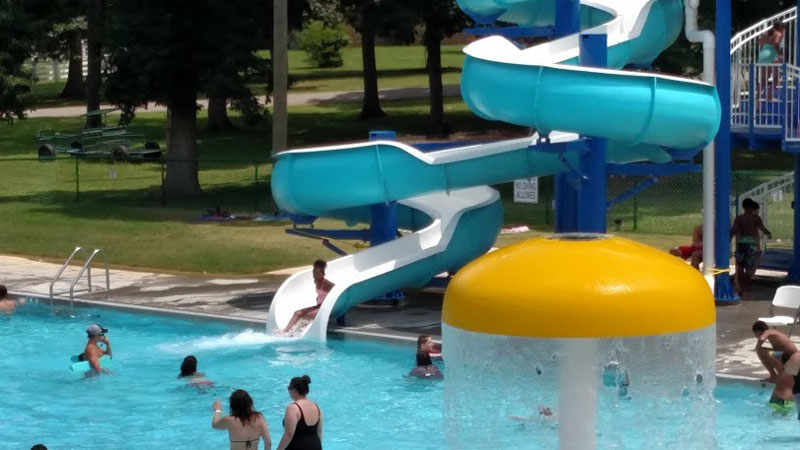 Lewisburg Recreation Center Water Slide