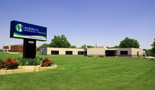 Marshall Medical Center Sign