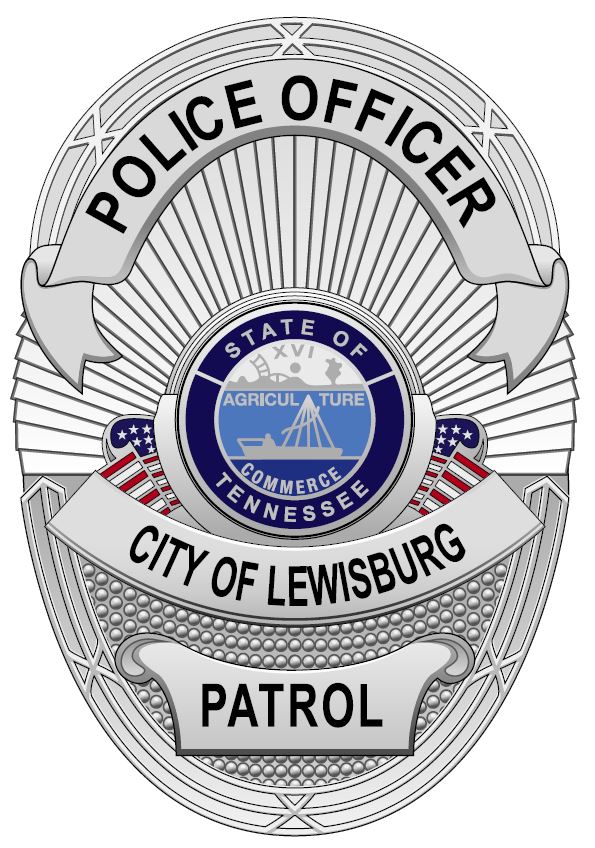Lewisburg PD Patrol Badge