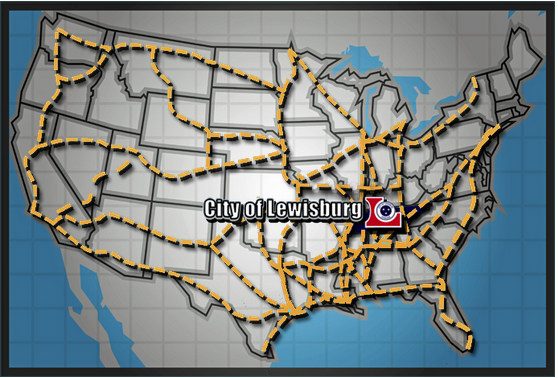 U.S. Railways Map